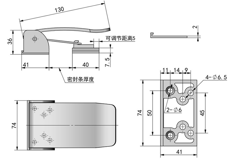 試驗箱把手門鎖小型試驗箱把手